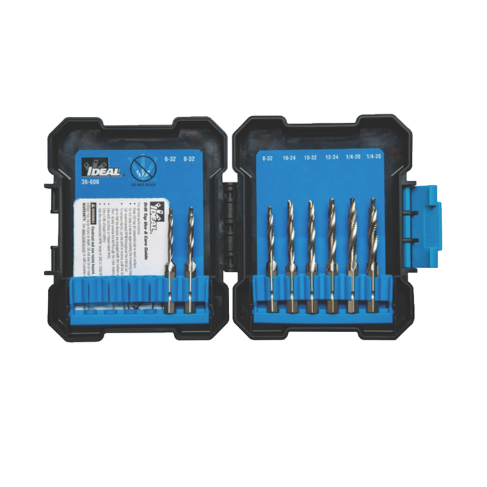 Ideal 36-600 Drill Tap 8-pc Kit
