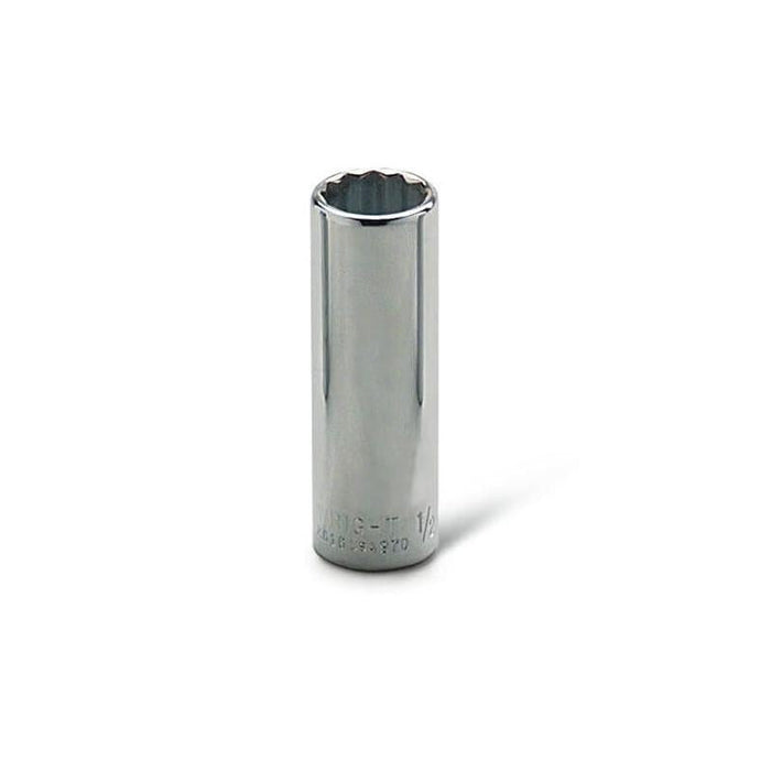 Wright Tool 3612 3/8 Inch Drive 12 Point Deep Socket, 3/8 Inch