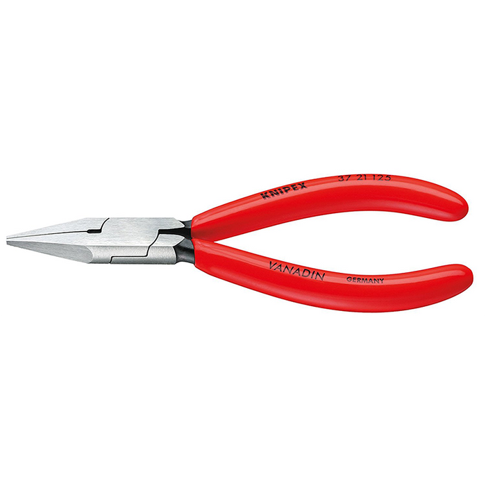 Knipex 37 21 125 Gripping Pliers for precision mechanics with flat and pointed jaws