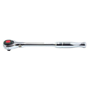 Ko-Ken 3776P 3/8 Inch Sq. Dr. Ratchet Handle 45 Teeth Swivel Head Length 280 mm Polished Handle
