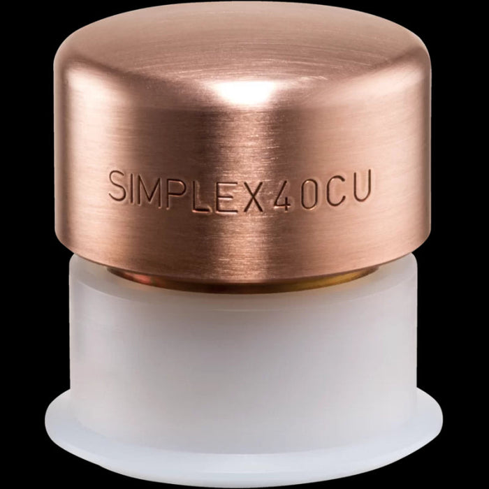 Halder 3804.030 Simplex Replacement Face Insert, Copper
