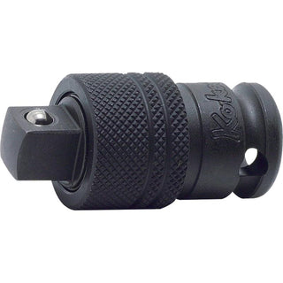 Ko-Ken 13333AL 3/8 In Sq. Dr. Locking Adaptor 3/8 Inch Square Length 45 mm Locking Quick Release