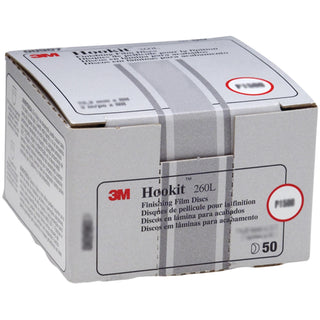 3M Hookit Finishing Film Abrasive Disc 260L, 00954, 5 in, P800