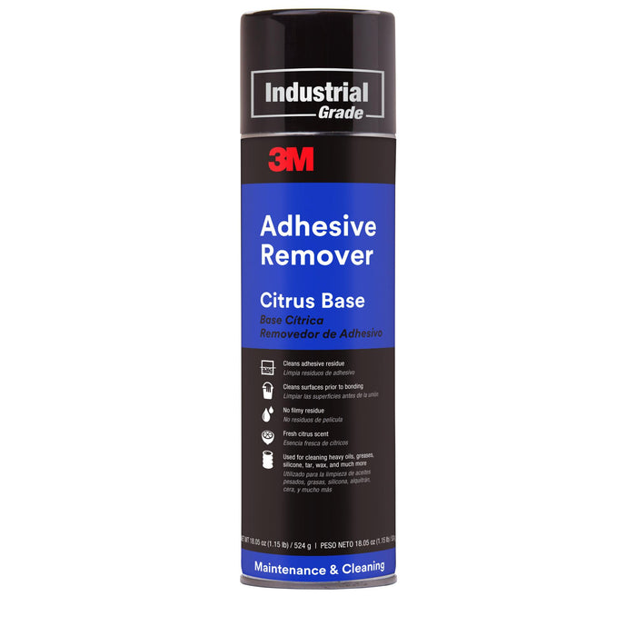 3M Adhesive Remover Citrus Base 6041, 24 fl oz Can (Net Wt 18.5 oz),
6/Case