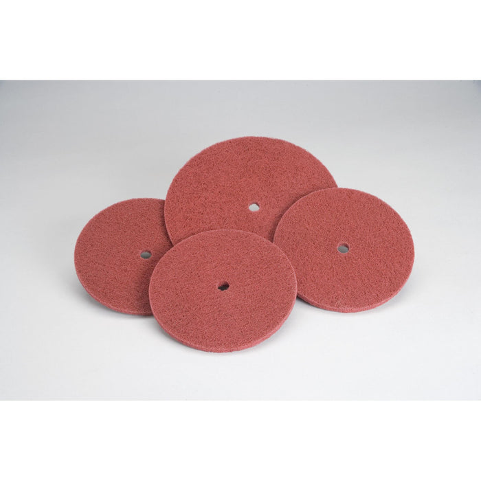 Standard Abrasives Buff and Blend HP Disc, 853408, 4 in x 1/4 in A VFN,
10/Bag