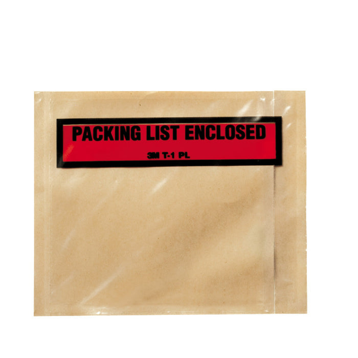 3M Top Print Packing List Envelope PLE-T1, 4-1/2 in x 5-1/2 in