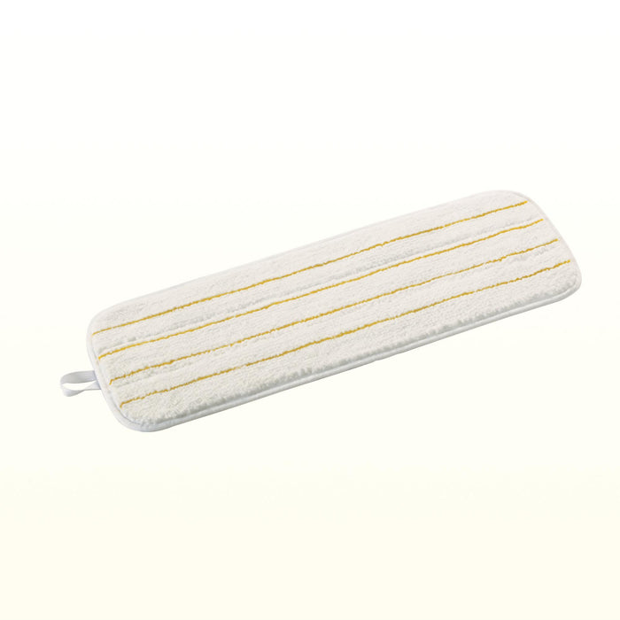 3M Easy Shine Applicator Pad, White with Yellow Stripes, 24 in