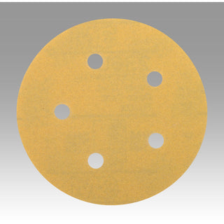 3M Hookit Gold Film Disc 255L, 01066, 5 in x NH, D/F 5 HL P100, Die
500FH