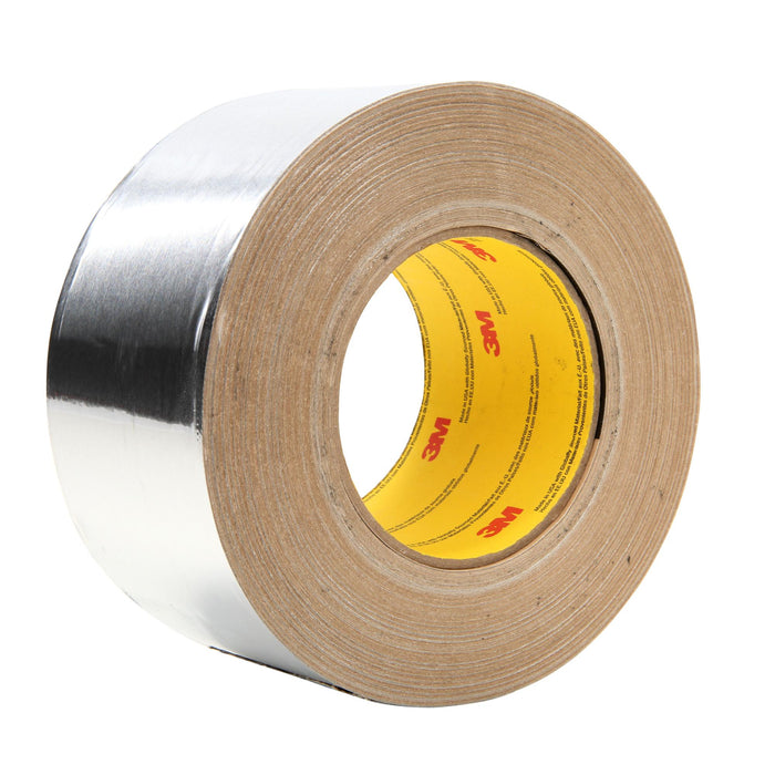 3M Aluminum Foil Tape 439, Silver, 6 in x 60 yd, 3.1 mil, 4 rolls per
case