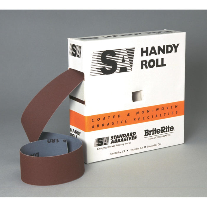 Standard Abrasives Aluminum Oxide Handy Roll, 704023, P100 J-weight