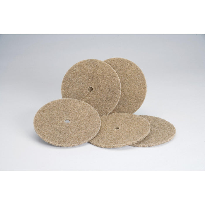 Standard Abrasives Buff and Blend AP Disc, 873710, 6 in x 1/4 in A MED
