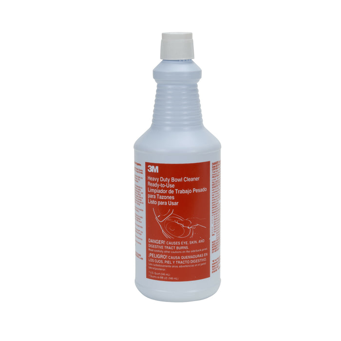 3M Heavy Duty Acid Bowl Cleaner, Ready-to-Use, 1 Quart
