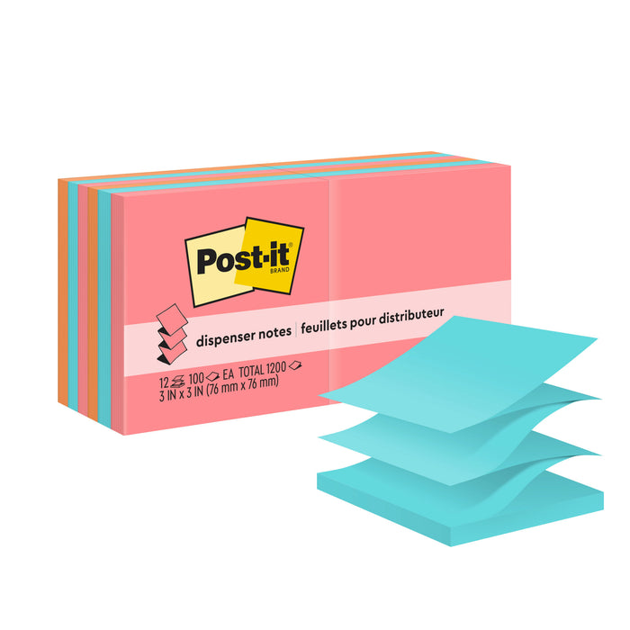 Post-it® Dispenser Pop-up Notes R330-12AN 3 in x 3, Poptimistic Collection