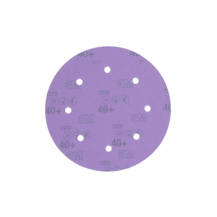 3M Cubitron II Hookit Clean Sanding Abrasive Disc, 31375, 8 in, 40+
grade