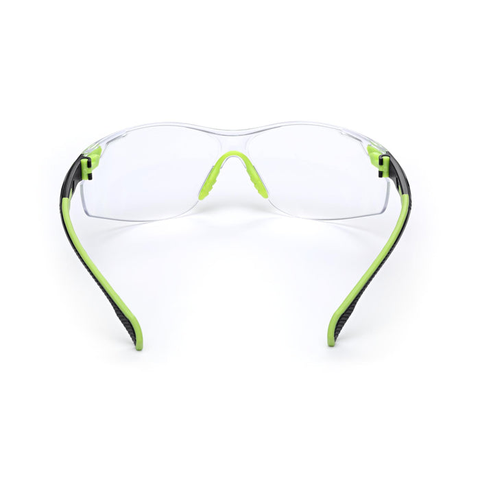 3M Solus 1000-Series Safety Glasses S1201SGAF, Green/Black