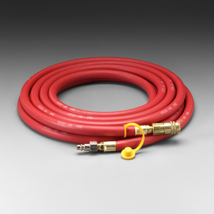 3M Supplied Air Hose W-3020-100/07035(AAD), 100 ft, 1/2 in ID