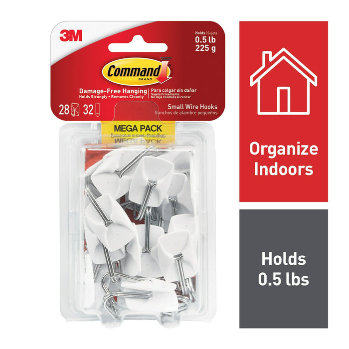 Command Small Wire Hooks Mega Pack 17067-MPES