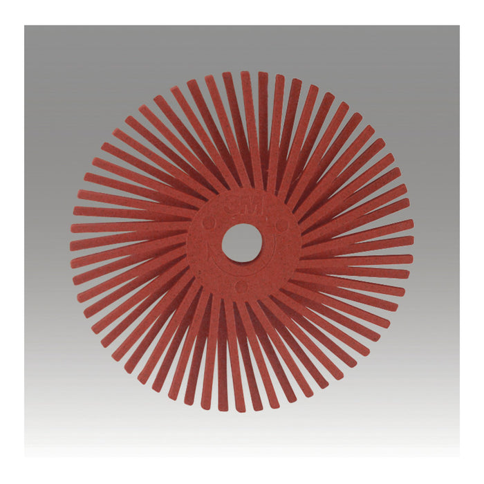 Scotch-Brite Radial Bristle Disc, 1 in x 1/8 in 220
