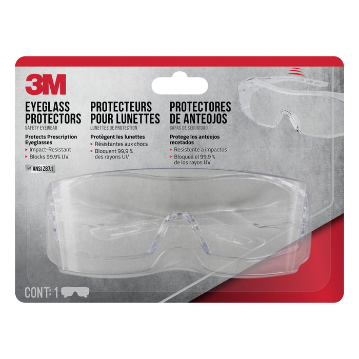 3M Eyeglass Protectors Anti-Scratch, 47031H1-DC, Clear, Clear Lens