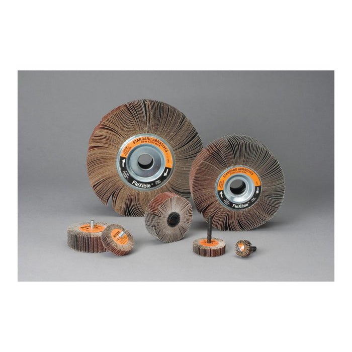 Standard Abrasives Aluminum Oxide Flexible Flap Wheel, 635425, 60