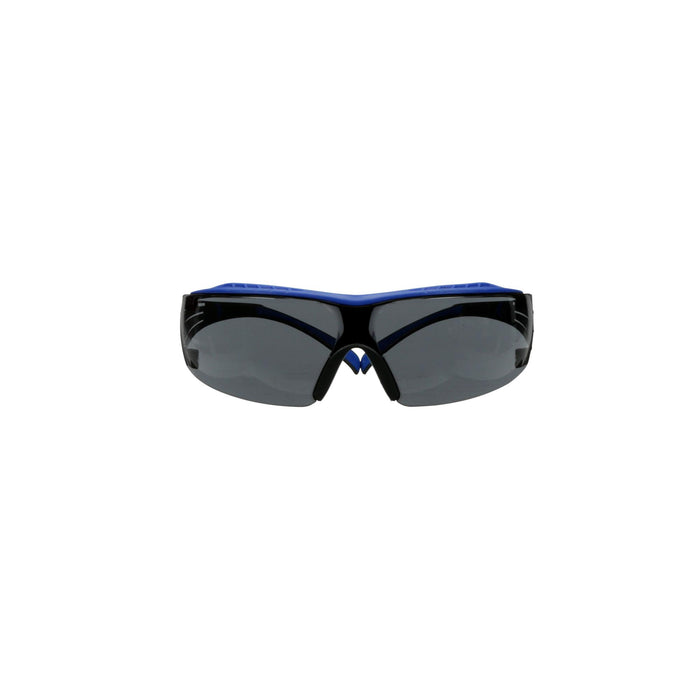 3M SecureFit 400 Series Safety Glasses SF402XSGAF-BLU, Blue/Gray