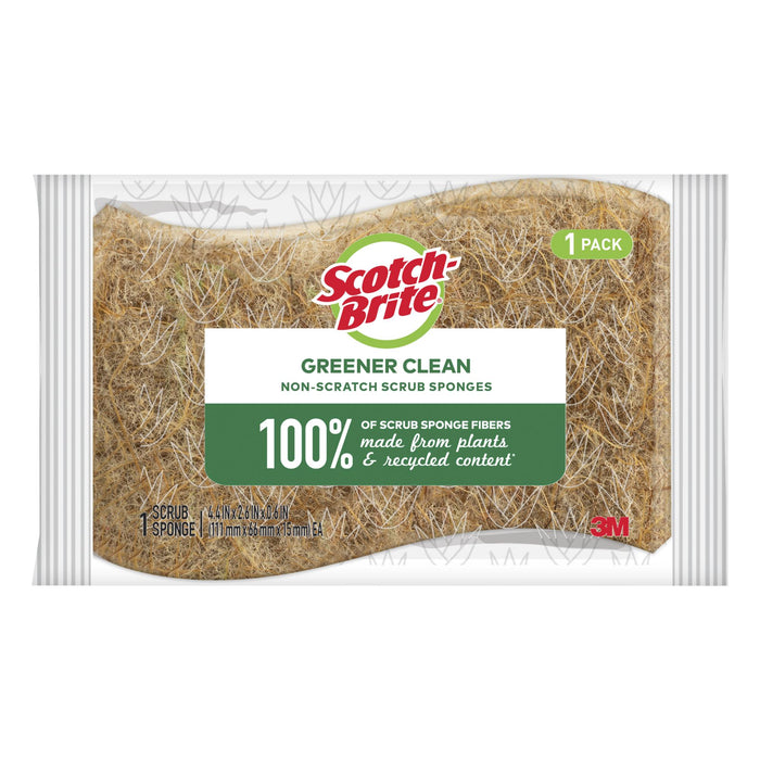 Scotch-Brite® Greener Clean Non-Scratch Scrub Sponge 97030