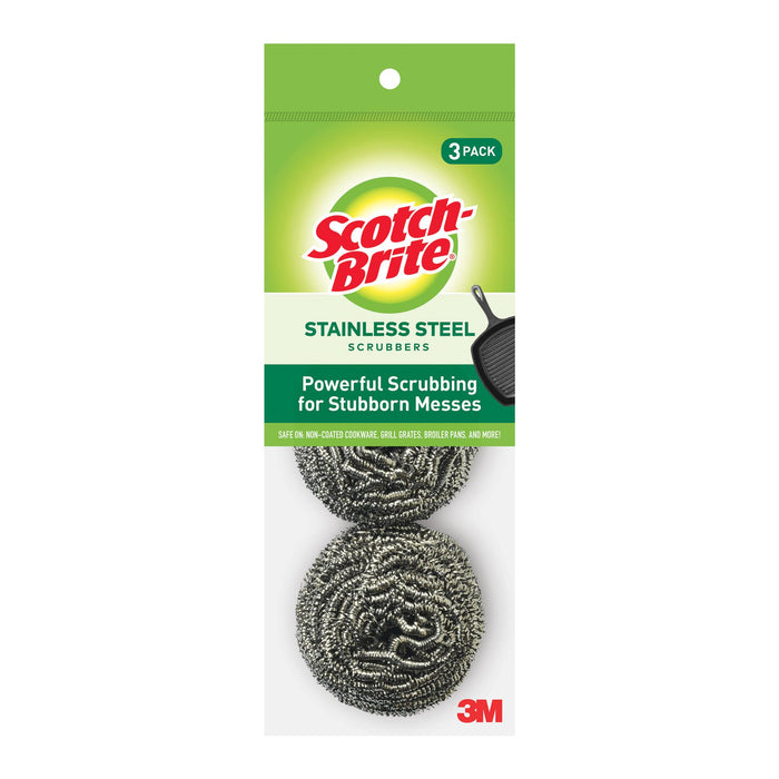 Scotch-Brite® Stainless Steel Scouring Pad 214C