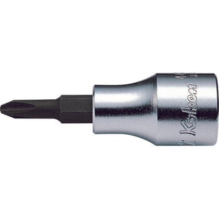 Ko-Ken 4000.60-2 1/2 Inch Sq. Dr. Bit Socket PH2 Length 60 mm