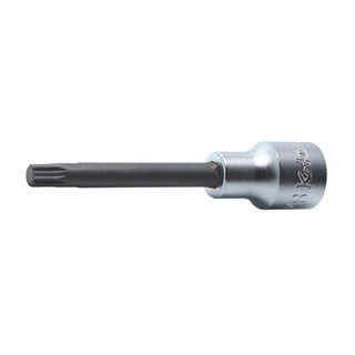 Ko-Ken 4020.100-M16 1/2 Sq. Dr. Bit Socket XZN M16 Triple Square Length 100mm