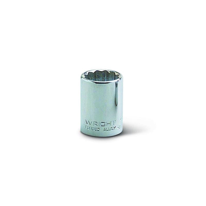 Wright Tool 4116 1/2 Inch Drive 12-Point Standard Socket