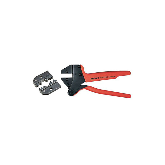 Knipex 9K 00 80 58 US Crimp System Pliers and Crimping Die - Solar Cable Connectors (Huber + Suhner) AWG 13 + 11 w/ Case