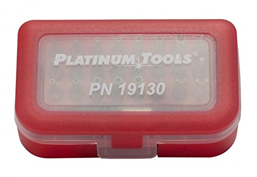 Platinum Tools 19130C 30 Piece Security Bit Set