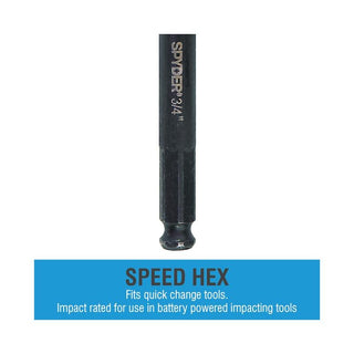 Spyder 12001 SPY 3-PC 6-IN AUGER BIT SET