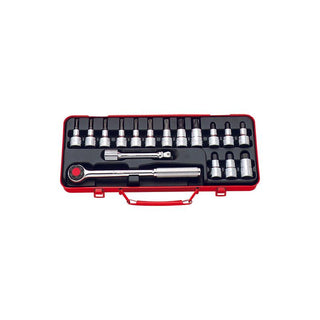 Ko-Ken 4276 1/2 Inch Sq. Dr. Bit Socket Set Hex / TORX® 17 Pieces