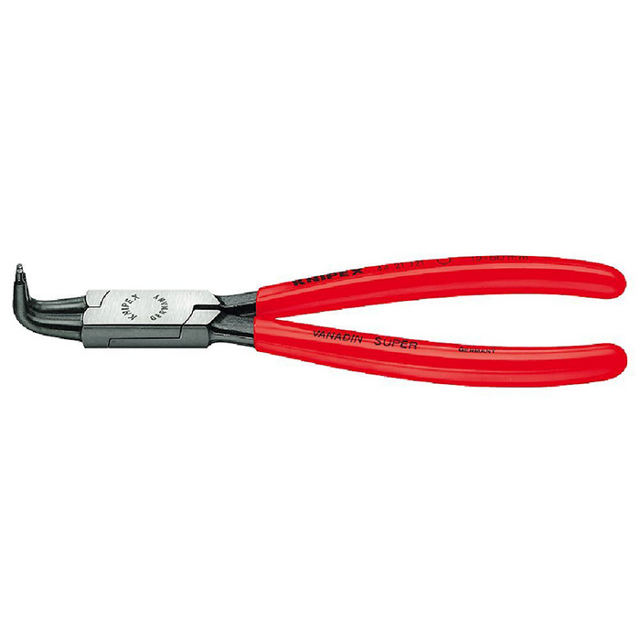 Knipex 44 21 J01 SB Circlip Pliers 8-13mm angled in blister packaging
