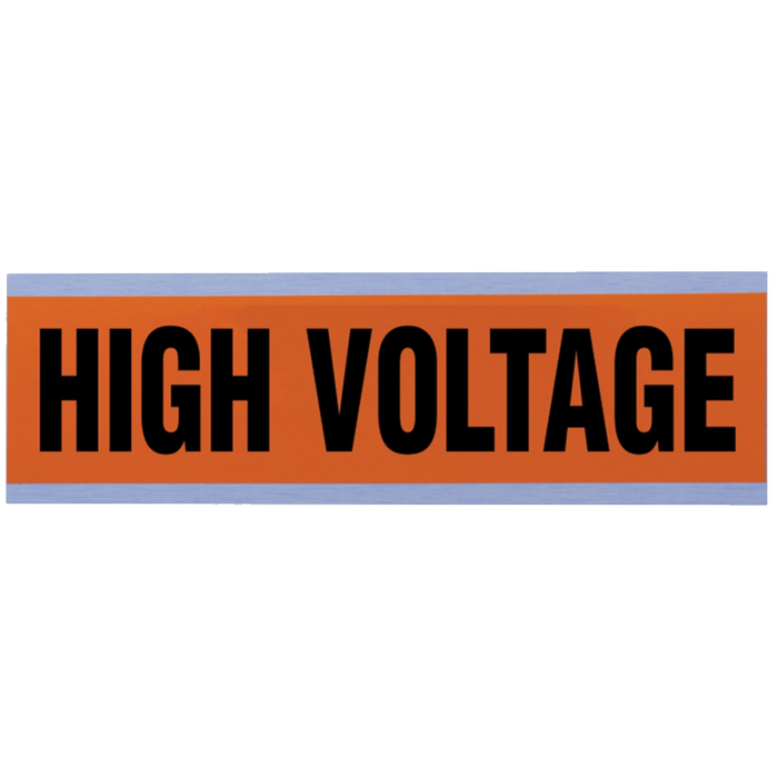 Ideal 44-292 Voltage and Conduit Marker Card, "High Voltage", Large