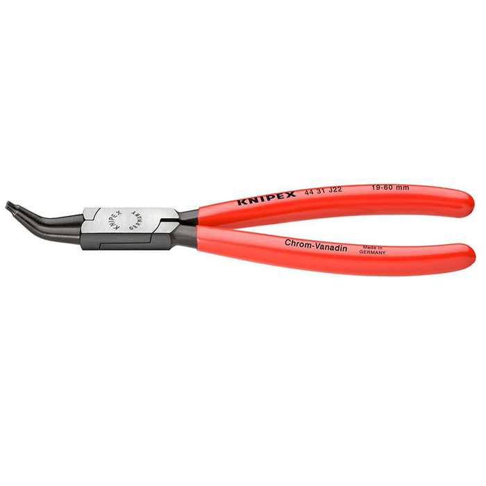 Knipex 44 31 J22 SBA Internal 45-Degree Angled Circlip Snap-Ring Pliers