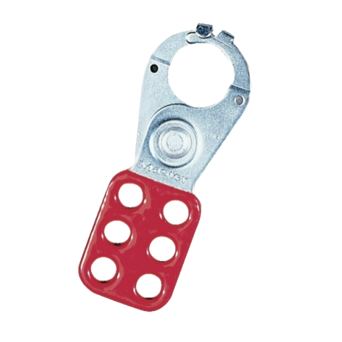 Ideal 44-800 Safety Lockout Hasp, 1" Jaw, 3/Cards