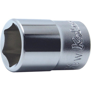 Ko-Ken 4400W-5/16 1/2 In Sq. Dr. Socket Whitworth 5/16 Inch 6 Point Length 37 mm