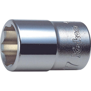Ko-Ken 4410M-18 1/2 Sq. Dr. Socket 18mm Surface Length 37mm