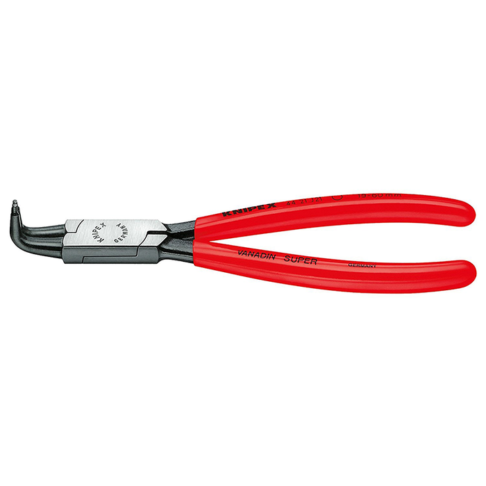 Knipex 44 21 J41 Internal Angled Retaining Ring Pliers 12-Inch