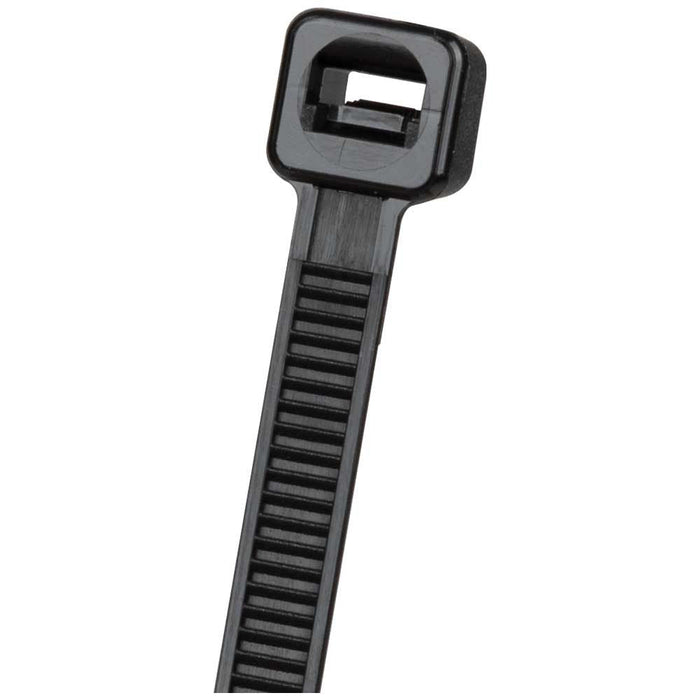 Klein Tools 450-210 Cable Ties, Zip Ties, 50-Pound Tensile Strength, 11.5-Inch, Black
