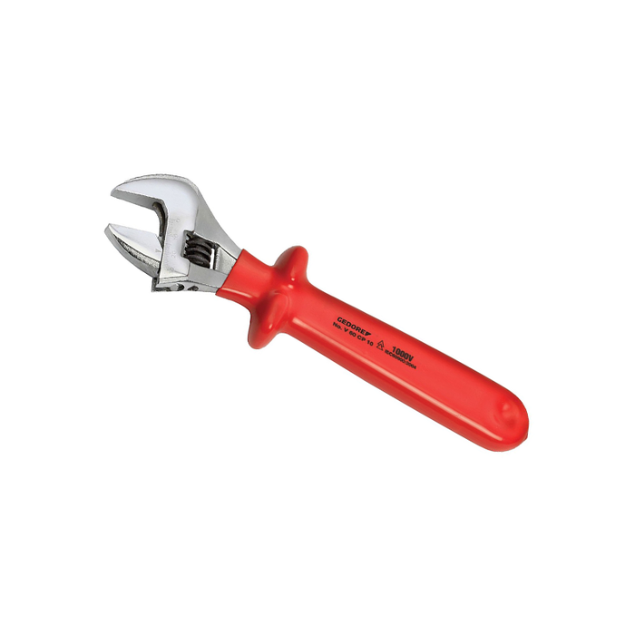 GEDORE 2179059 Adjustable Wrench, Open End, 1000 V 8"