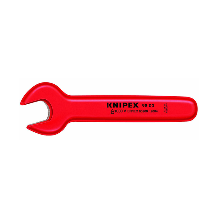 KNIPEX 98 00 18 Insulated Open End Wrench 18 mm