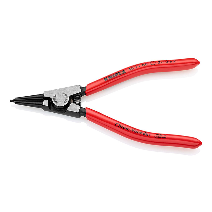 Knipex 46 11 A0 External Straight Retaining Ring Pliers 5.75-Inch