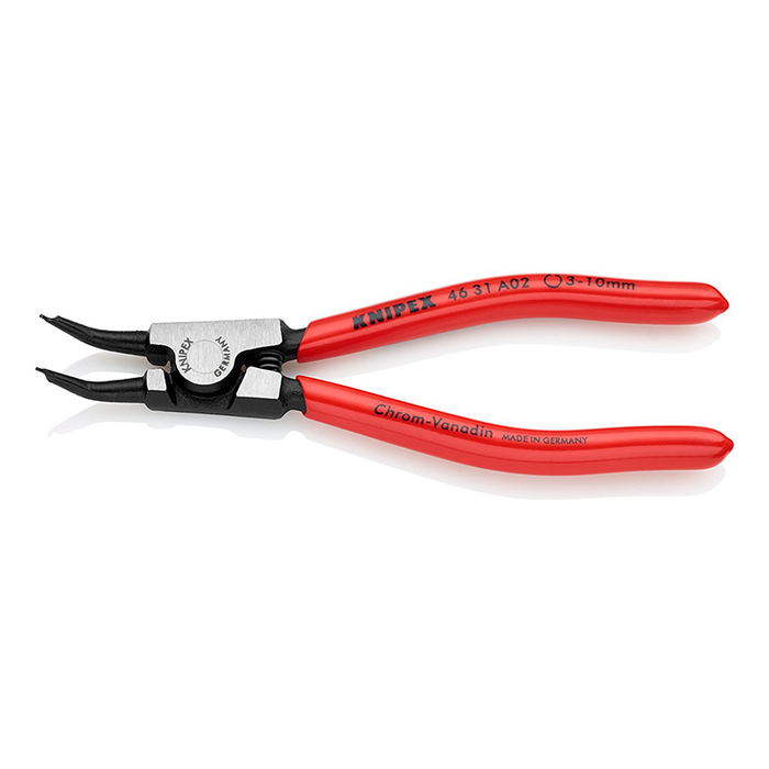 Knipex 46 31 A12 External 45 Degree Angled Retaining Ring Pliers 5-Inch