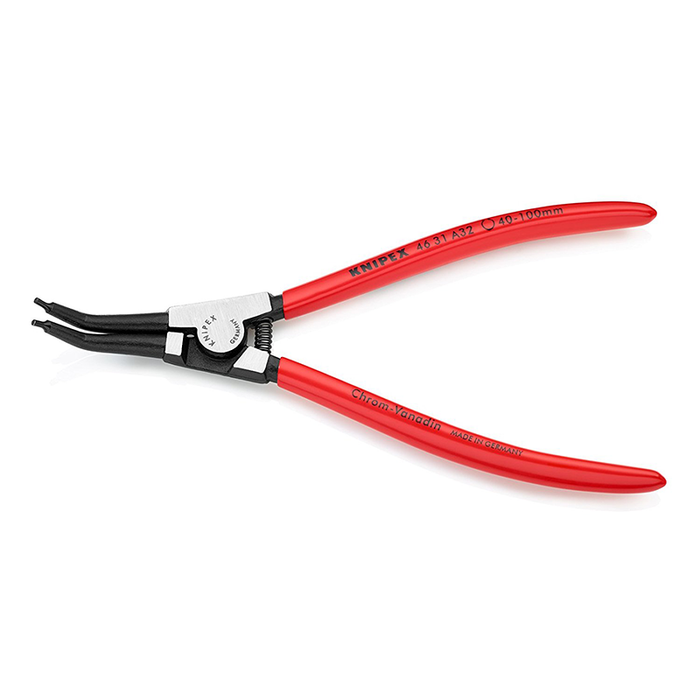 Knipex 46 31 A32 Circlip Pliers for external circlips 40-100mm 45° angled