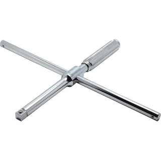 Ko-Ken 4711X T Handle 1/2 In Square Length 280 x 350 mm Sliding Bar Free Turn Grip