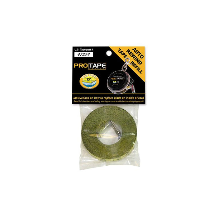 US Tape 45629 Protape Auto-Rewind Refill 3/8" x 50'; Refill for 45622 and 48400; 8ths