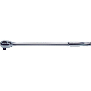 Ko-ken 4753P-410 1/2"Sq. Dr. Ratchet Handle 24 Teeth L.410 mm Polished Handle